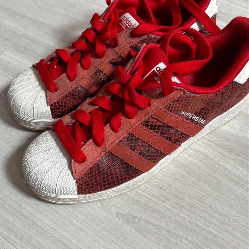 Adidas superstar colors vermelho sale