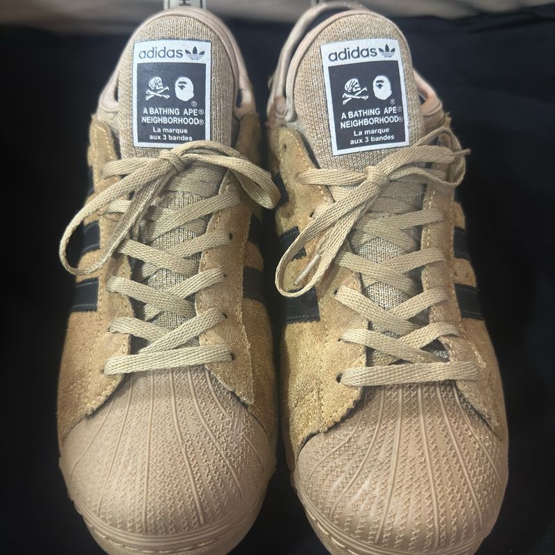 Adidas Superstar X Bape X Neighborhood Adidas Superstar X Bape X