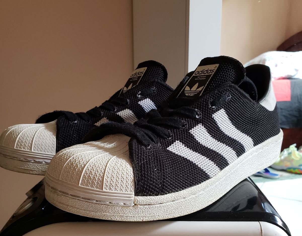 adidas superstar tecido