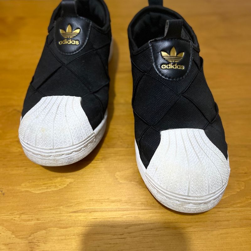 Adidas Tênis Superstar Slip On 34 (Único Dono, Pouco Usado