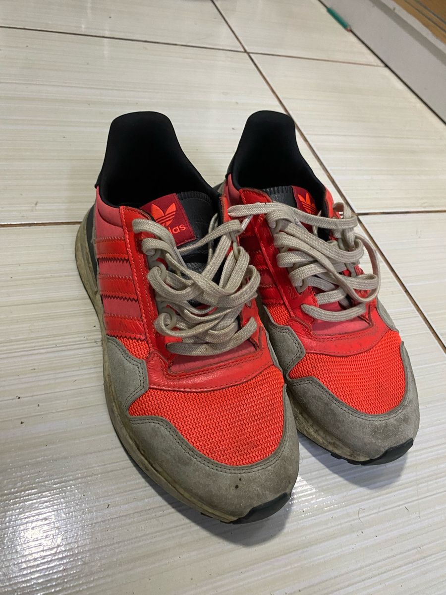 Adidas Tênis Zx 500 Rm Laranja - Homem Originals 5 | Adidas Usado