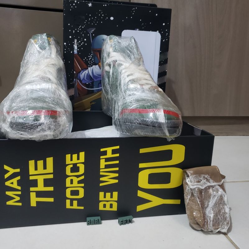 Tênis Adidas Top Ten Hi Star Wars - Boba Fett | Tênis