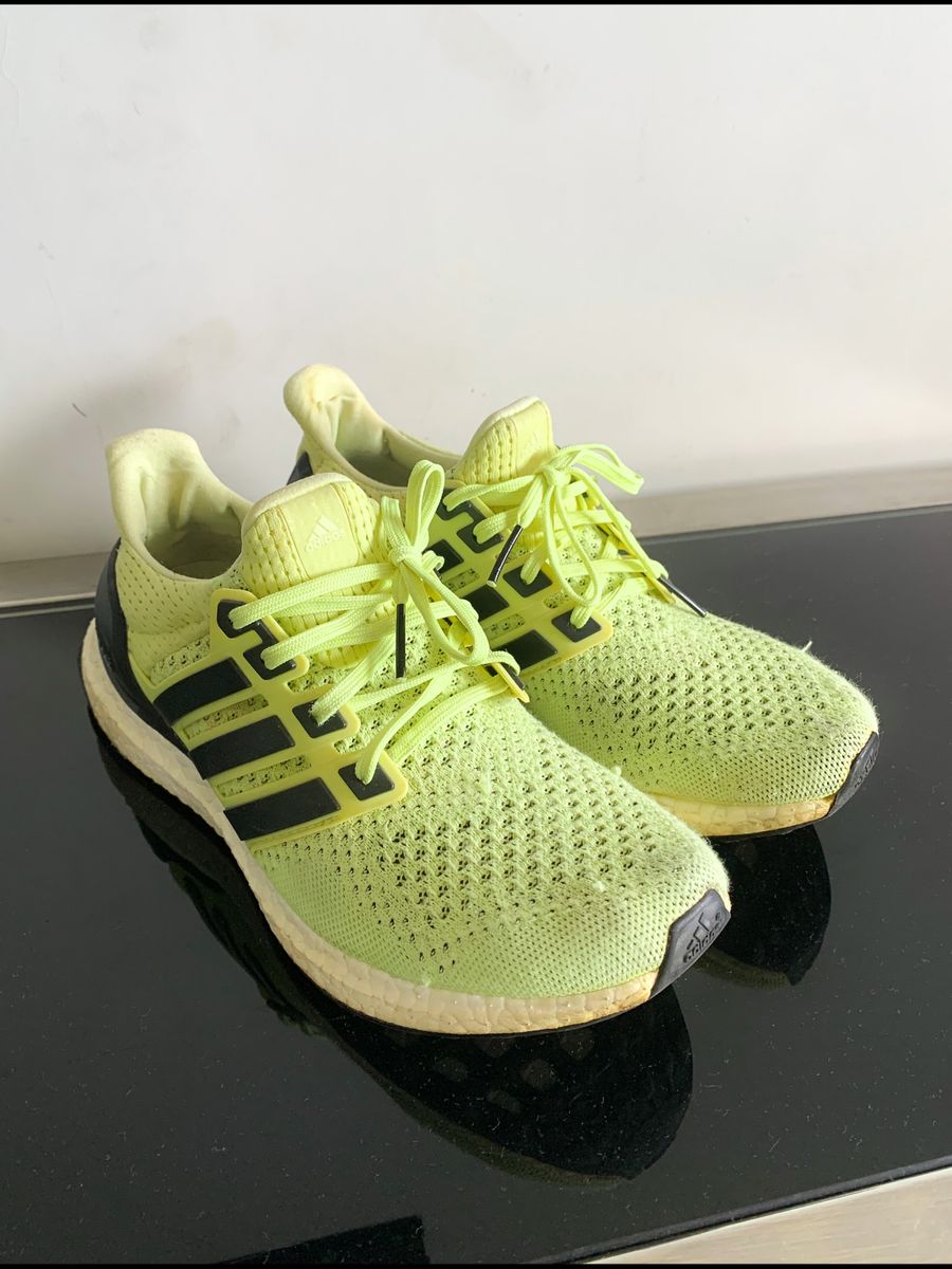 Tenis adidas verde outlet limao