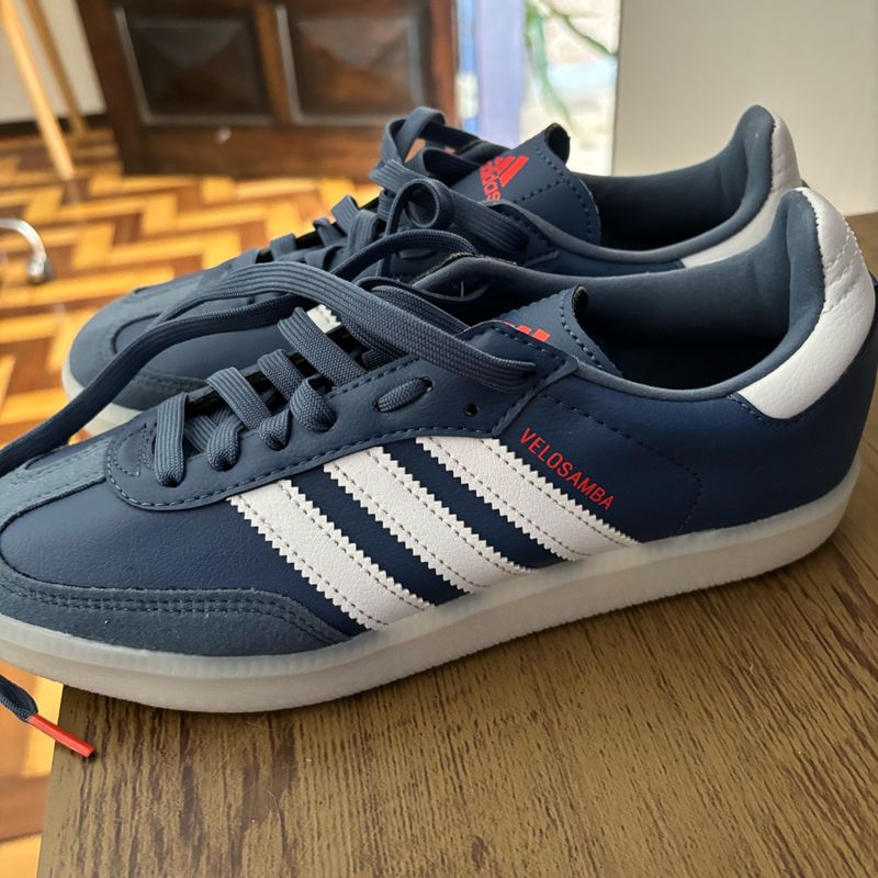 ウェア adidas VELOSAMBA adidas Tênis adulto unissex Velosamba 2, Branco/branco