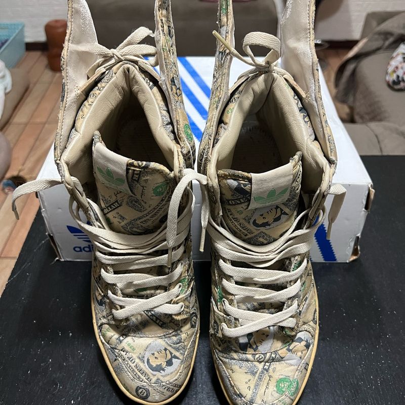 JEREMY SCOTT  sneakers ビッグタン Adidas X Jeremy Scott | Jeremy Scott Usado 106641919 | enjoei