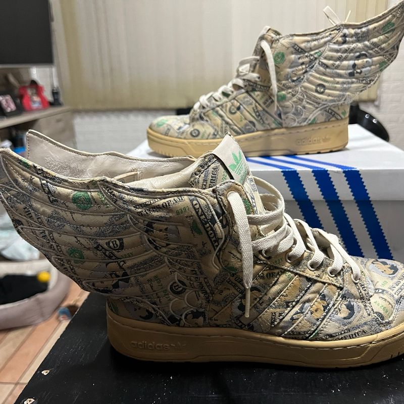 JEREMY SCOTT  sneakers ビッグタン Adidas X Jeremy Scott | Jeremy Scott Usado 106641919 | enjoei