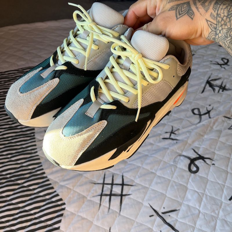 Adidas Yeezy 700 Wave Runner 42br | Tênis Masculino Adidas Usado