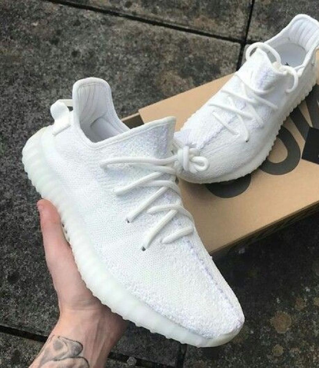 Adidas Yeezy Boost 350 Branco | TÃªnis Masculino Adidas Nunca Usado 46429743 | enjoei