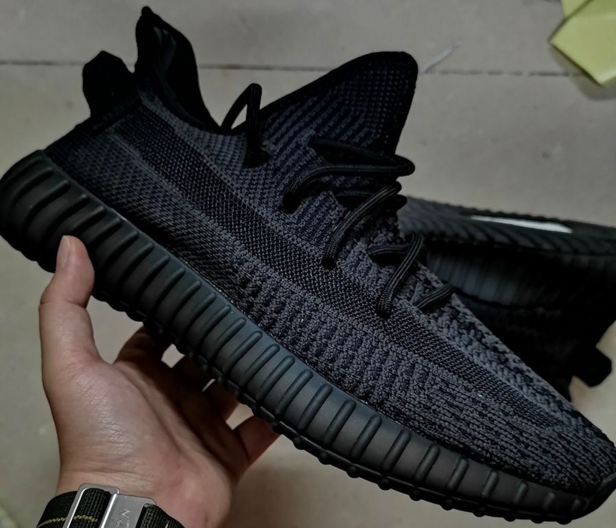 Adidas Yeezy Boost 350 V2 All Black 1 Linha | Tênis Masculino Adidas