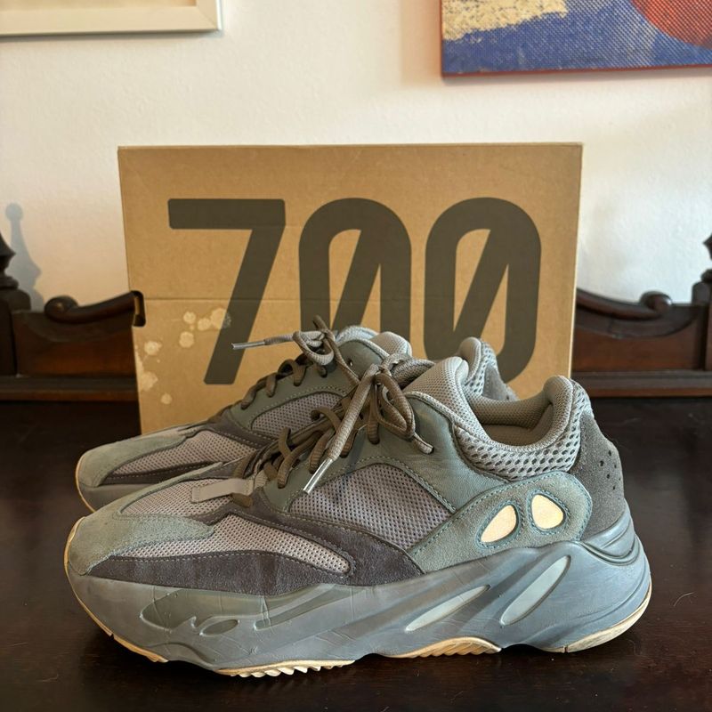adidas gazelle silver green womens adidas Yeezy Boost 700 Hi-Res Blue – Sole Stadium main image 0