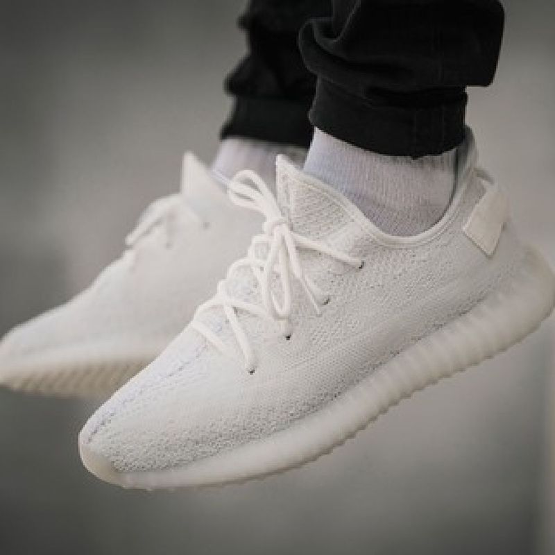 Adidas Yeezy Boost Branco Novo T nis Feminino Adidas Nunca Usado 41158746 enjoei