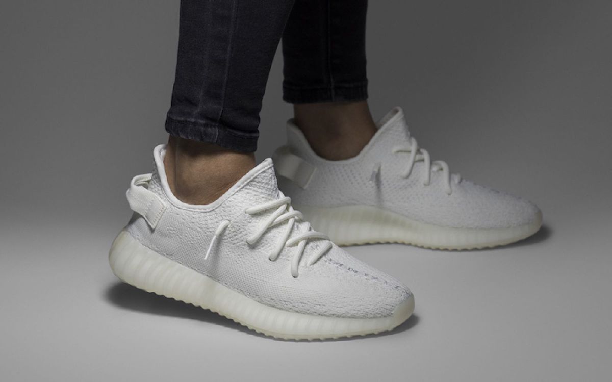 Yeezy boost best sale branco original