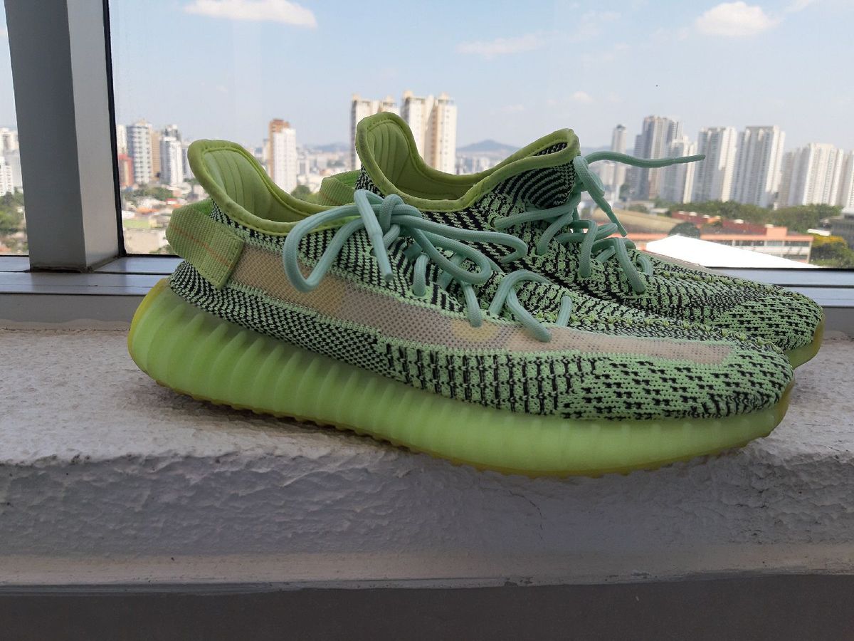 adidas yeezy verde neon
