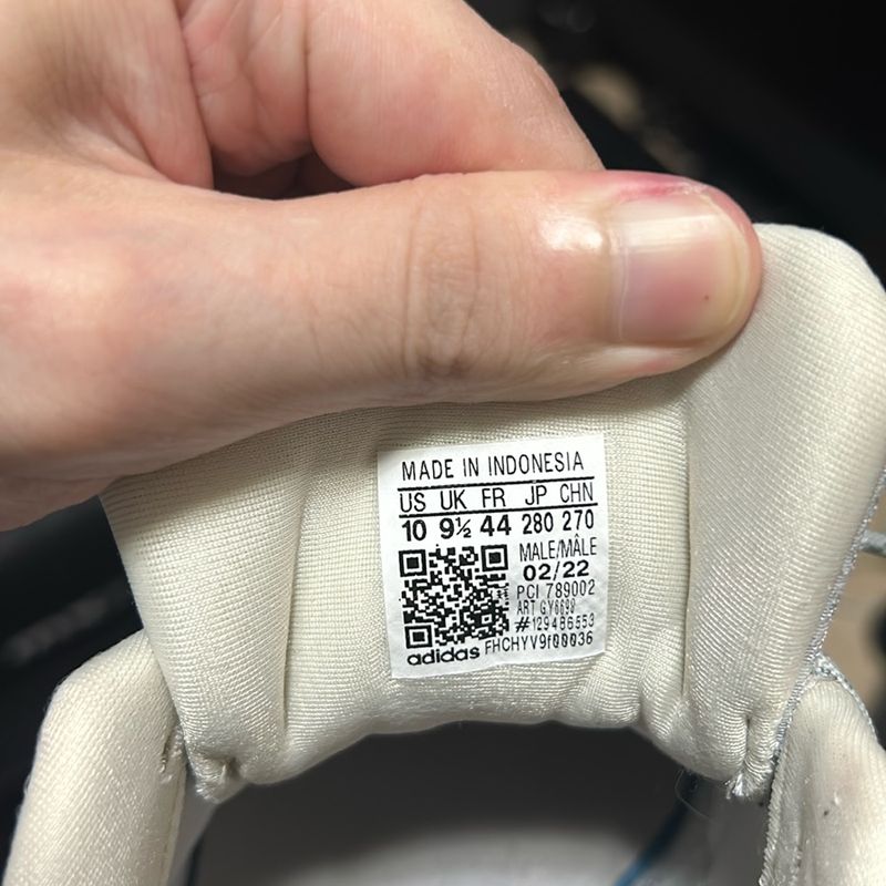 取引中 Adidas Zx 22 Boost Grey Cream White | Adidas Usado 95491356 | enjoei