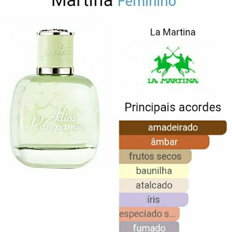 30ml Adiós Pampamia 75414666 | La-Martina Feminino Perfume | La Nunca Perfume enjoei Martina Usado