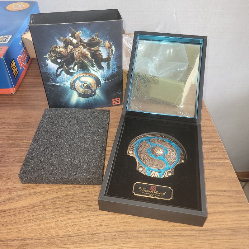 その他 Dota2 aegis 2017 Aegis do Imortal Dota 2 The International 2017 | Nunca Usado