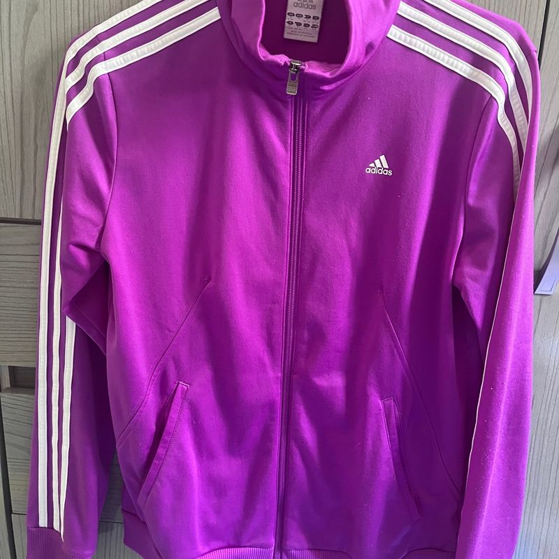 Blusa agasalho hot sale adidas