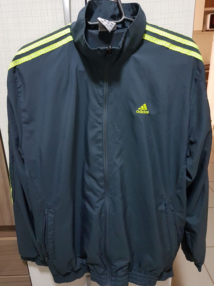 casaco adidas masculino cinza