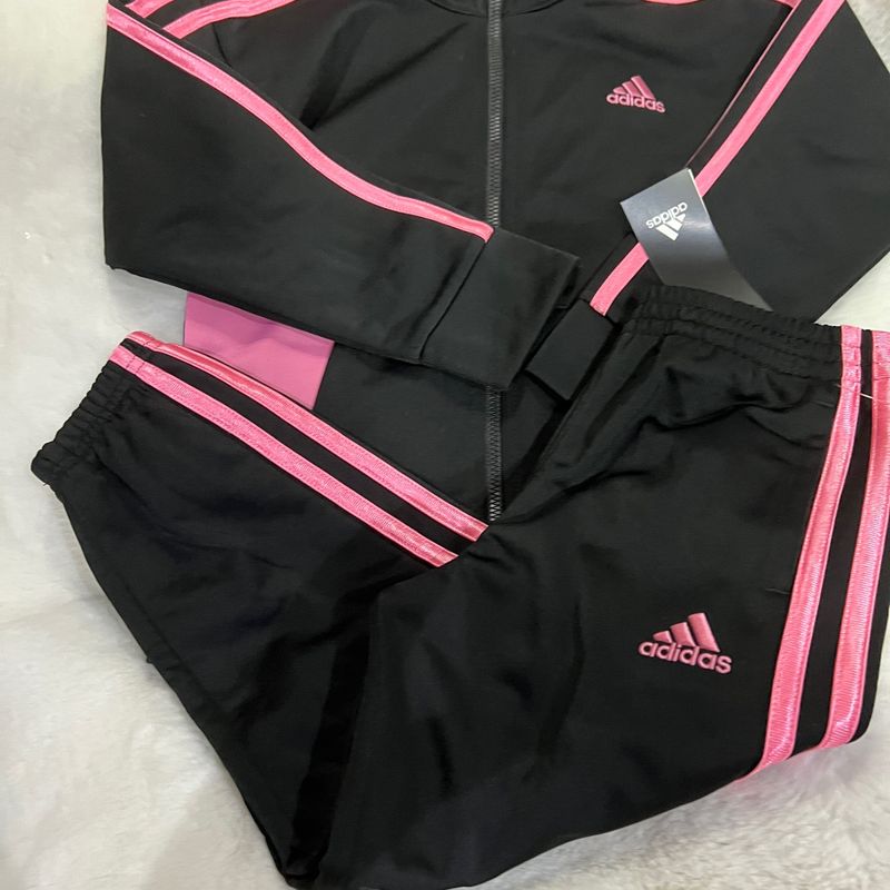 Agasalho adidas deals infantil menina