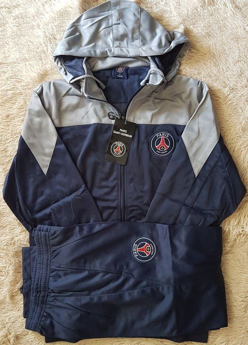 agasalho paris saint germain preto