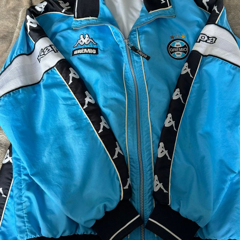 Agasalho Kappa Grêmio Relíquia 2001 Kappa Usado 108767062 enjoei