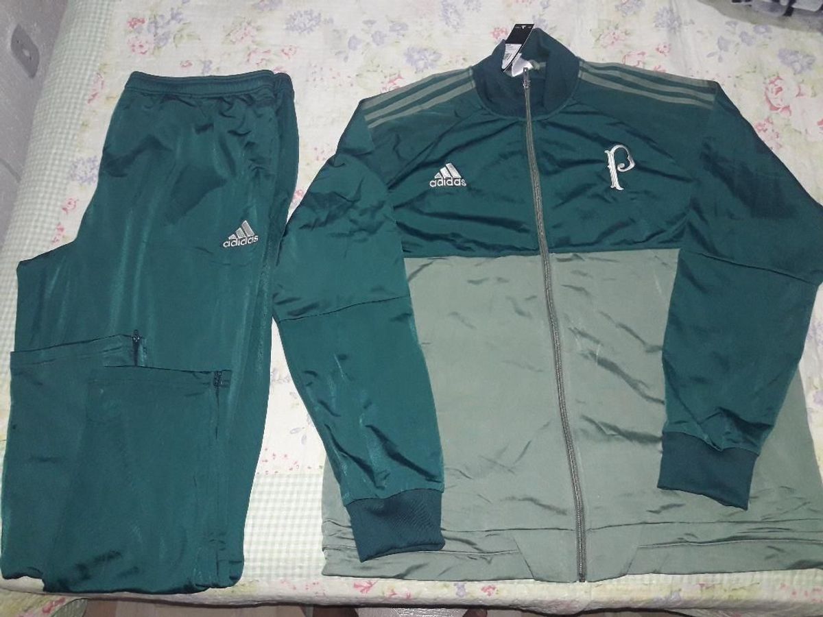 agasalho adidas verde masculino