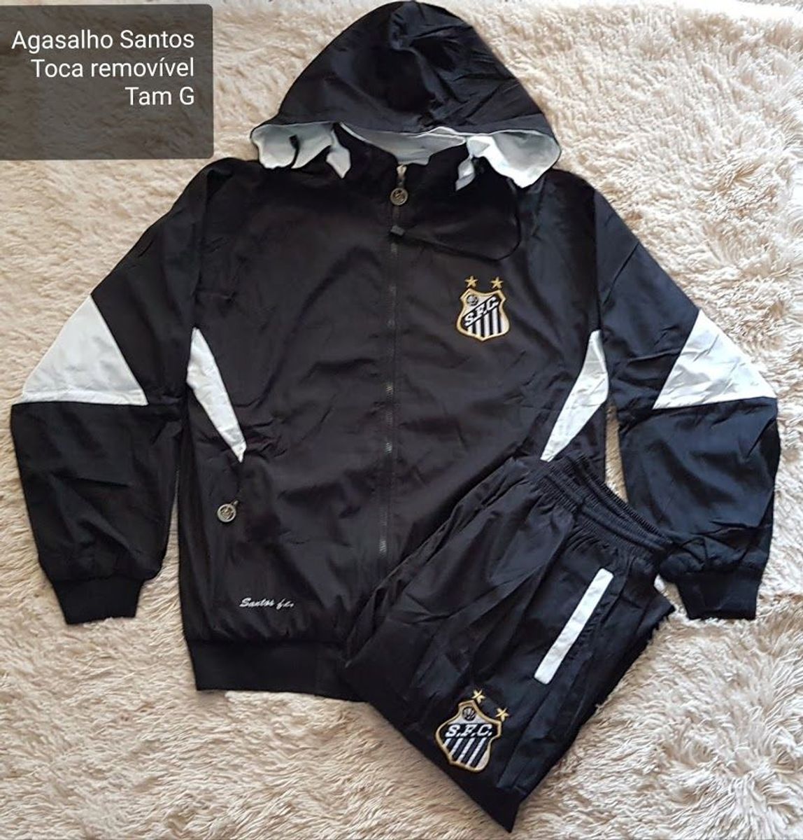 jaqueta masculina santos fc