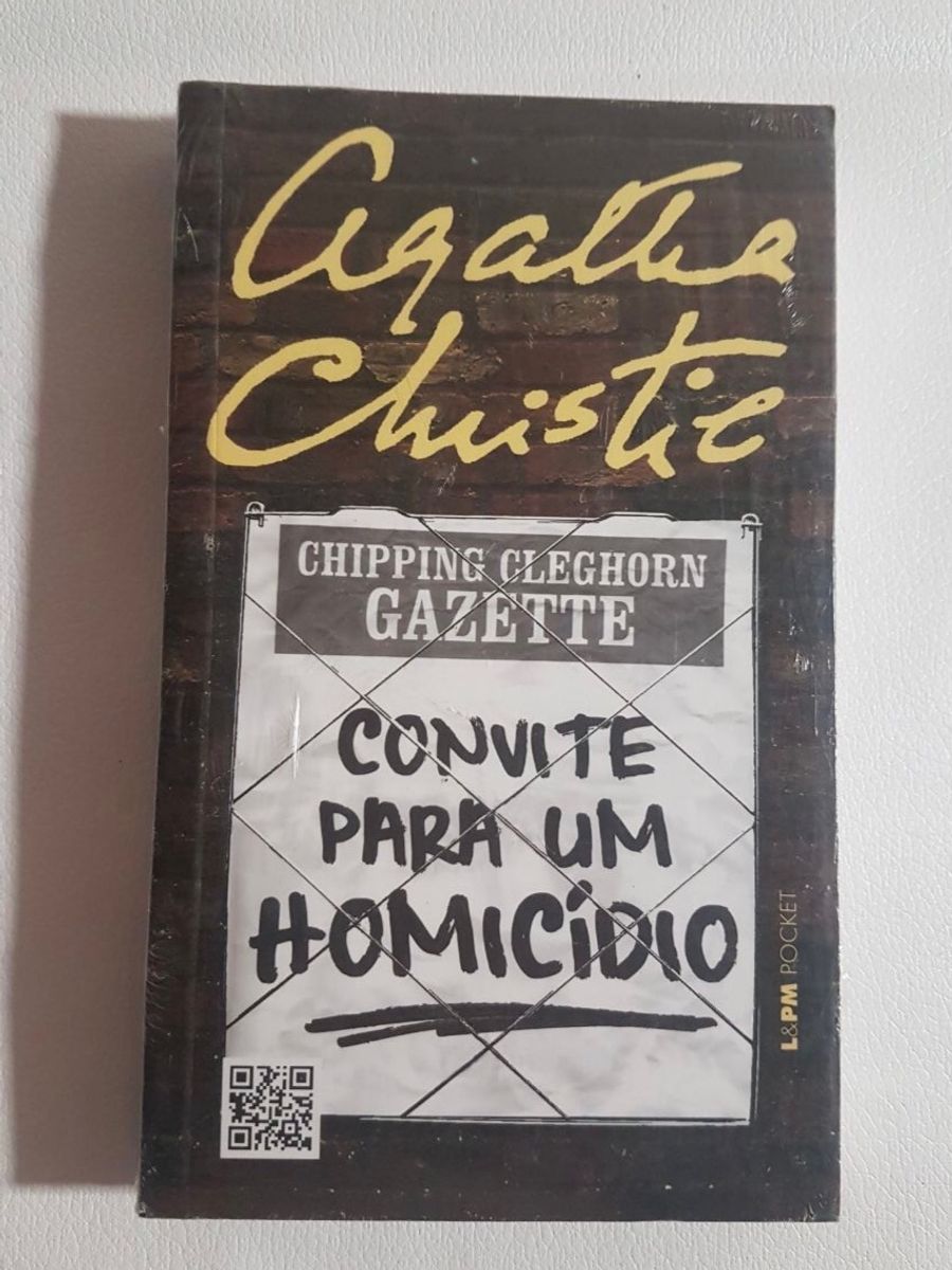 Agatha Christie Convite para Um Homicidio Livro Nunca Usado 69045560 enjoei