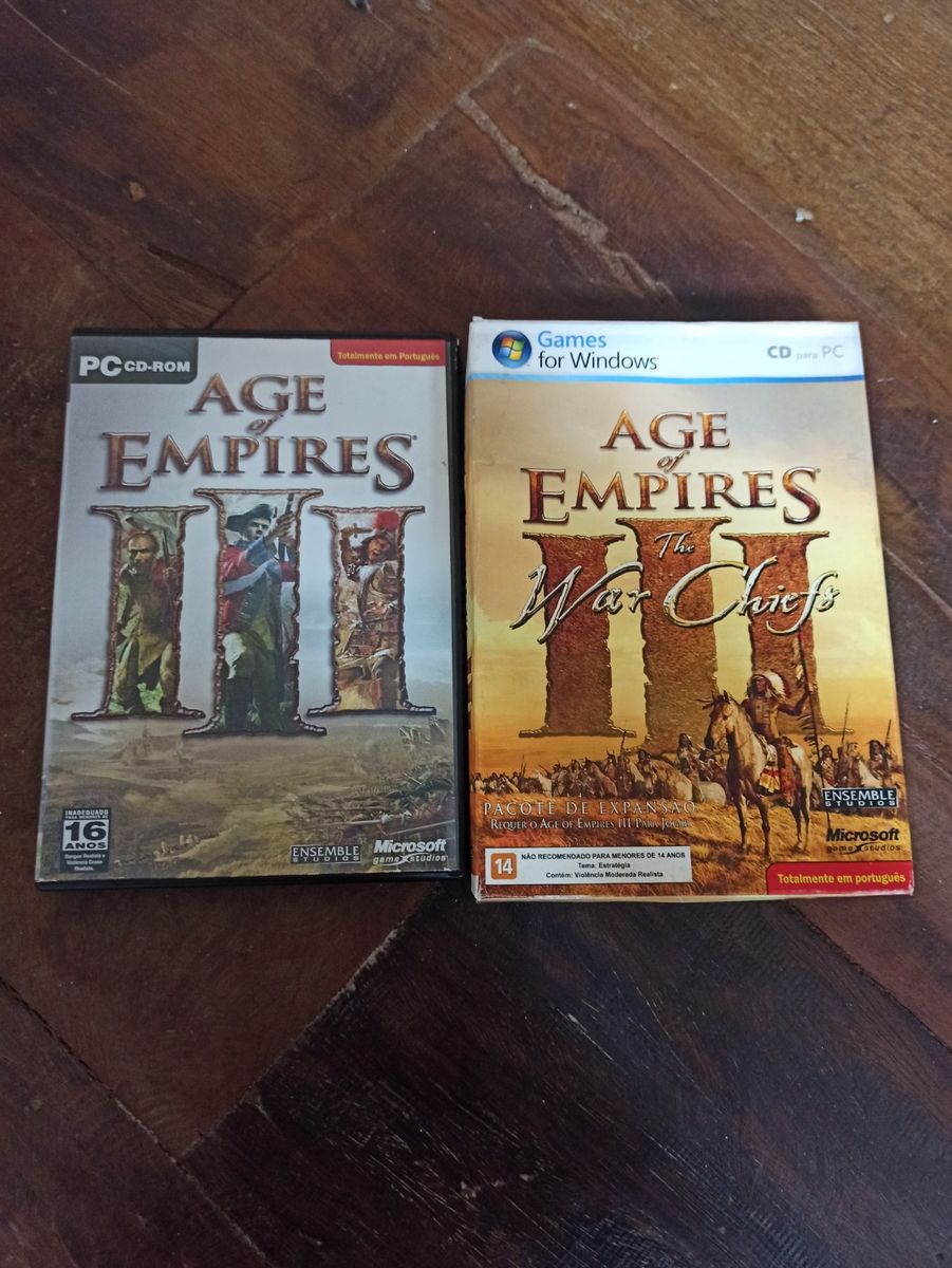 Age Of Empire III / 3 Sur PC - Neuf Sous Blister - Édition Microsoft