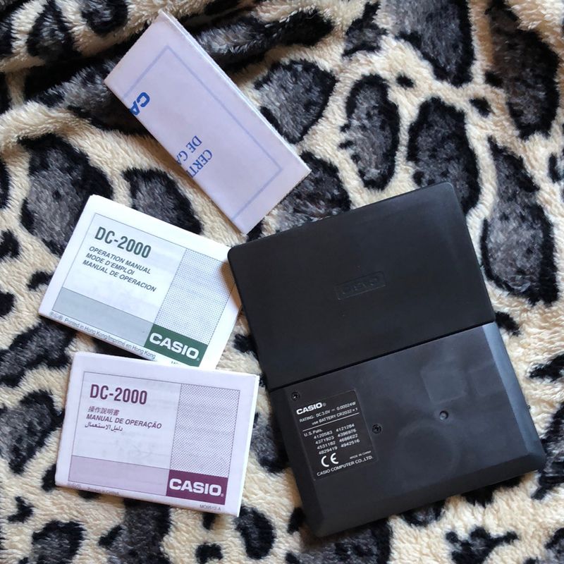 Casio data bank dc 2000 sales