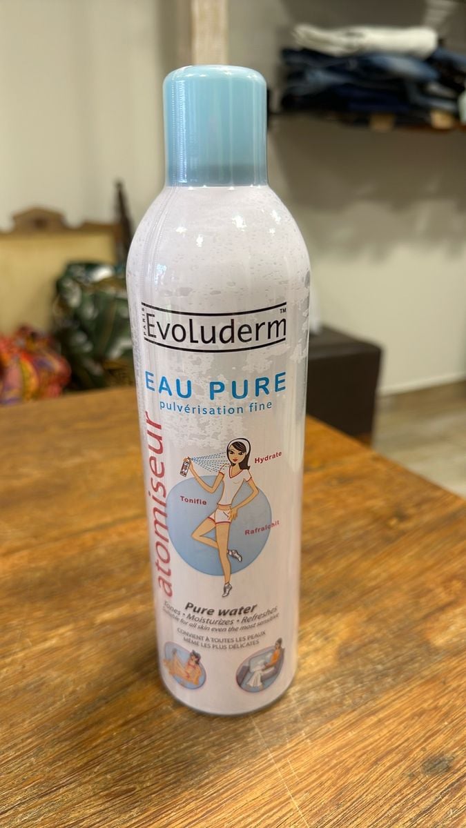 Água Termal Francesa Evoluderm Rosácea Grande 400 Ml | Cosmético ...