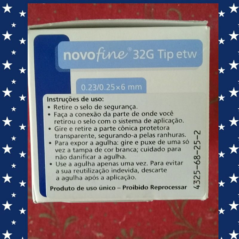 Agulha Descartável NovoFine 32G 0,23/0,25 x 6mm 100 Unidades Com Preço  Baixo - PoupaFarma