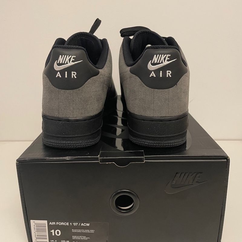 Nike air force 1 low a cold 2024 wall black