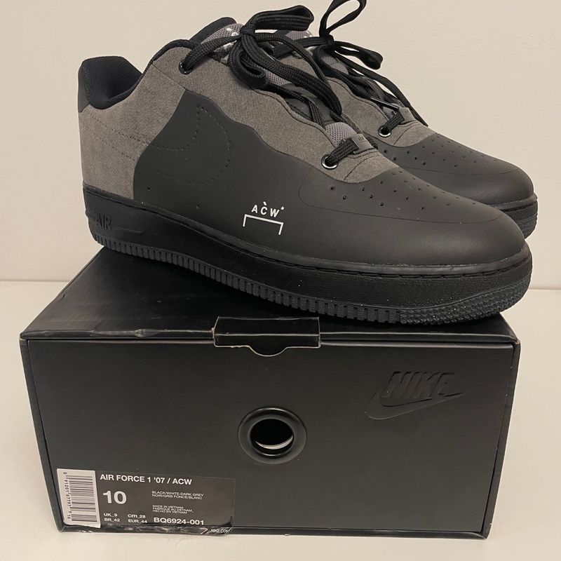 Nike air force 1 low a hot sale cold wall black