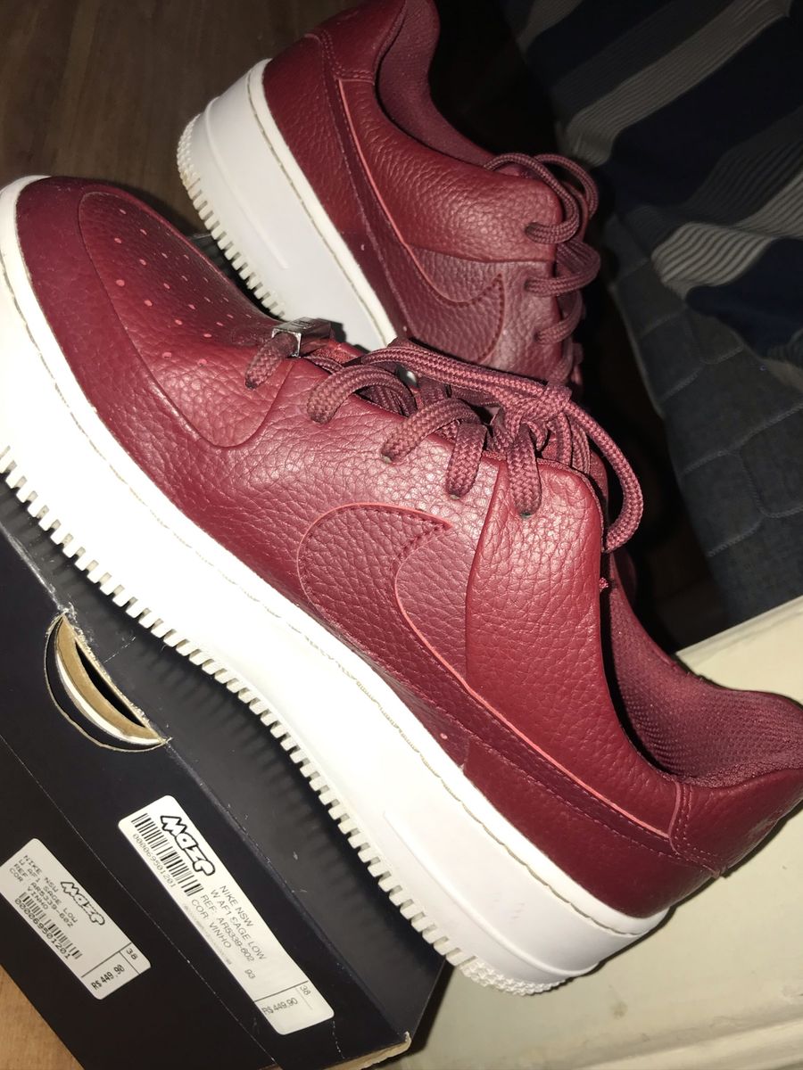 nike air force 1 vinho