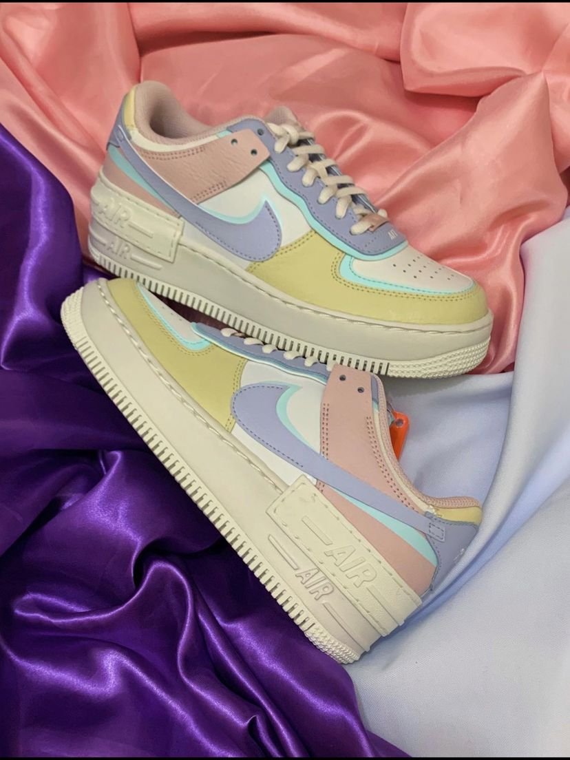 nike air force pastel colors