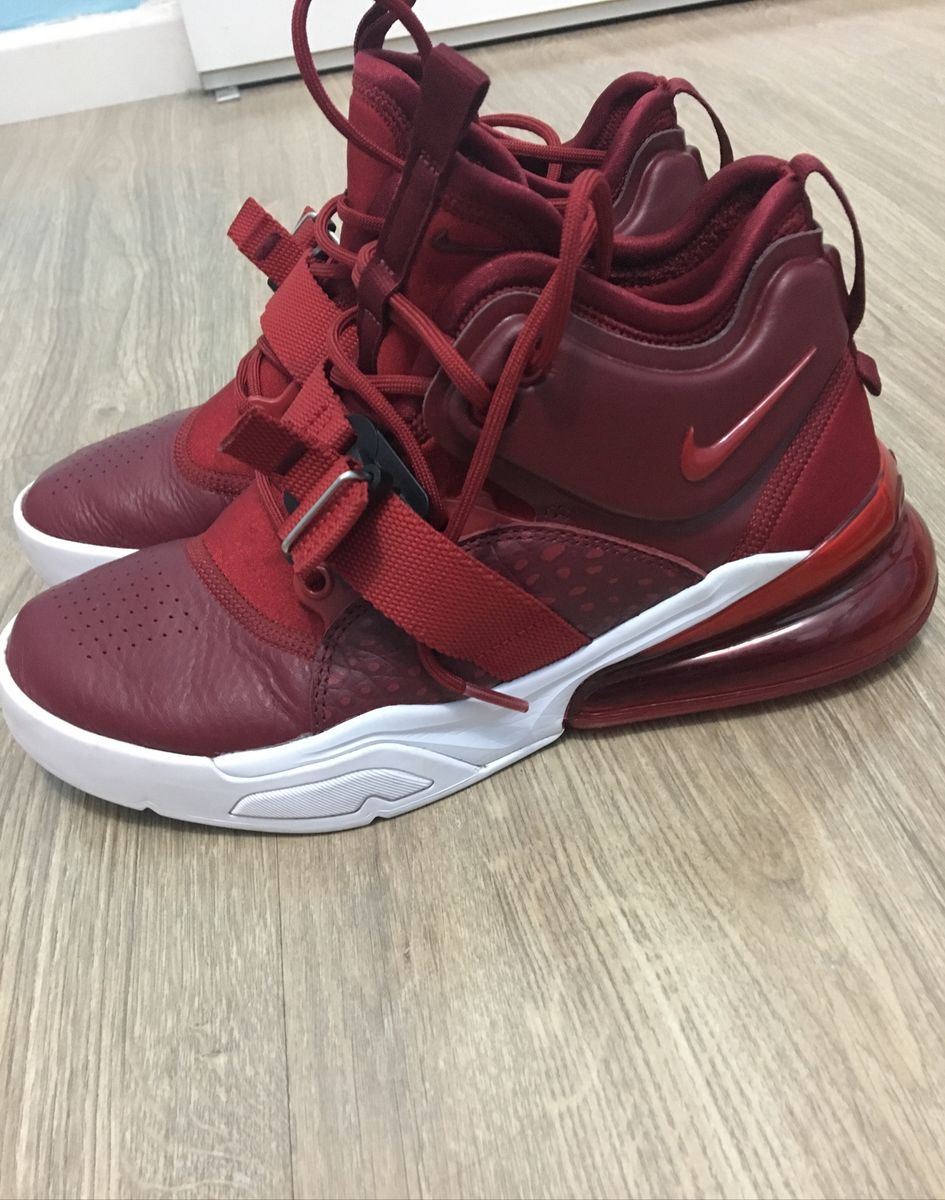 nike air force 270 vermelho