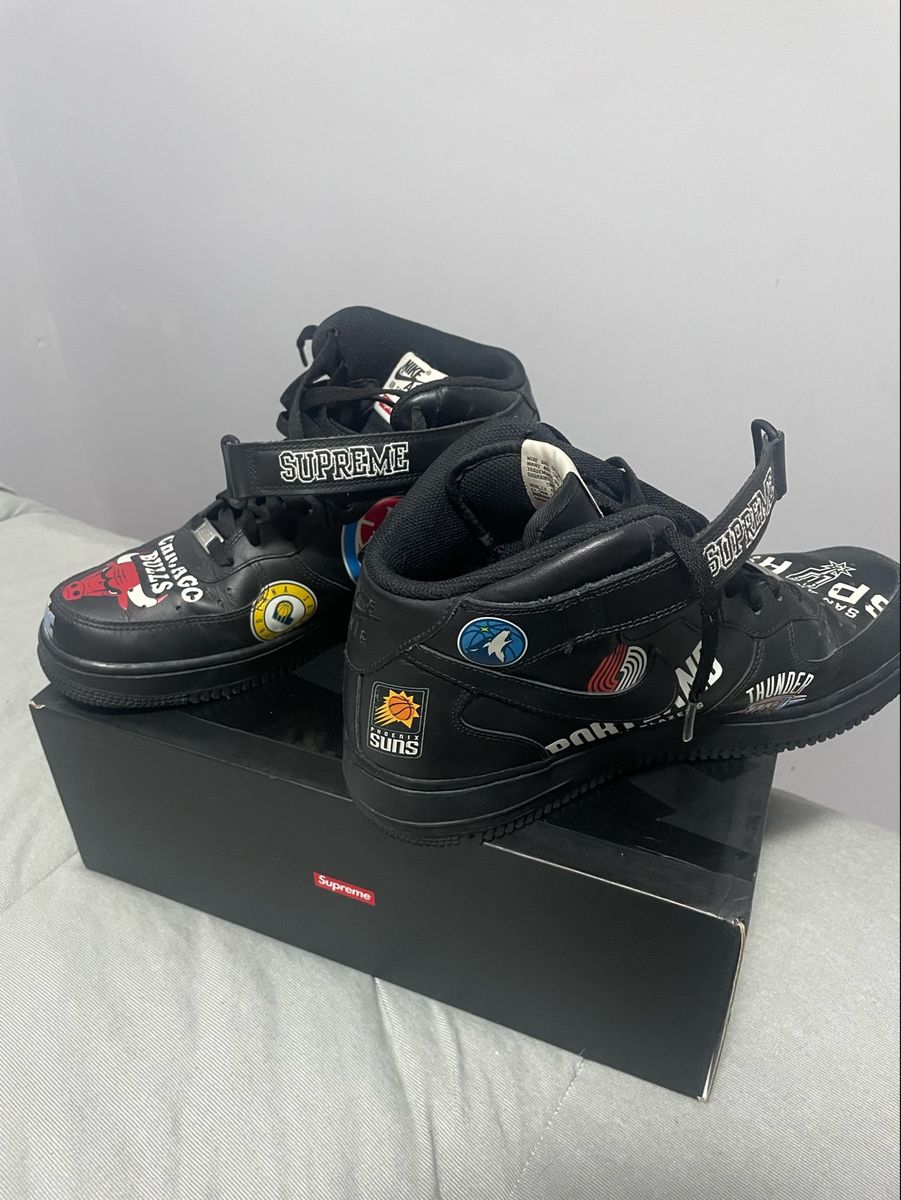 Nba x hot sale supreme shoes