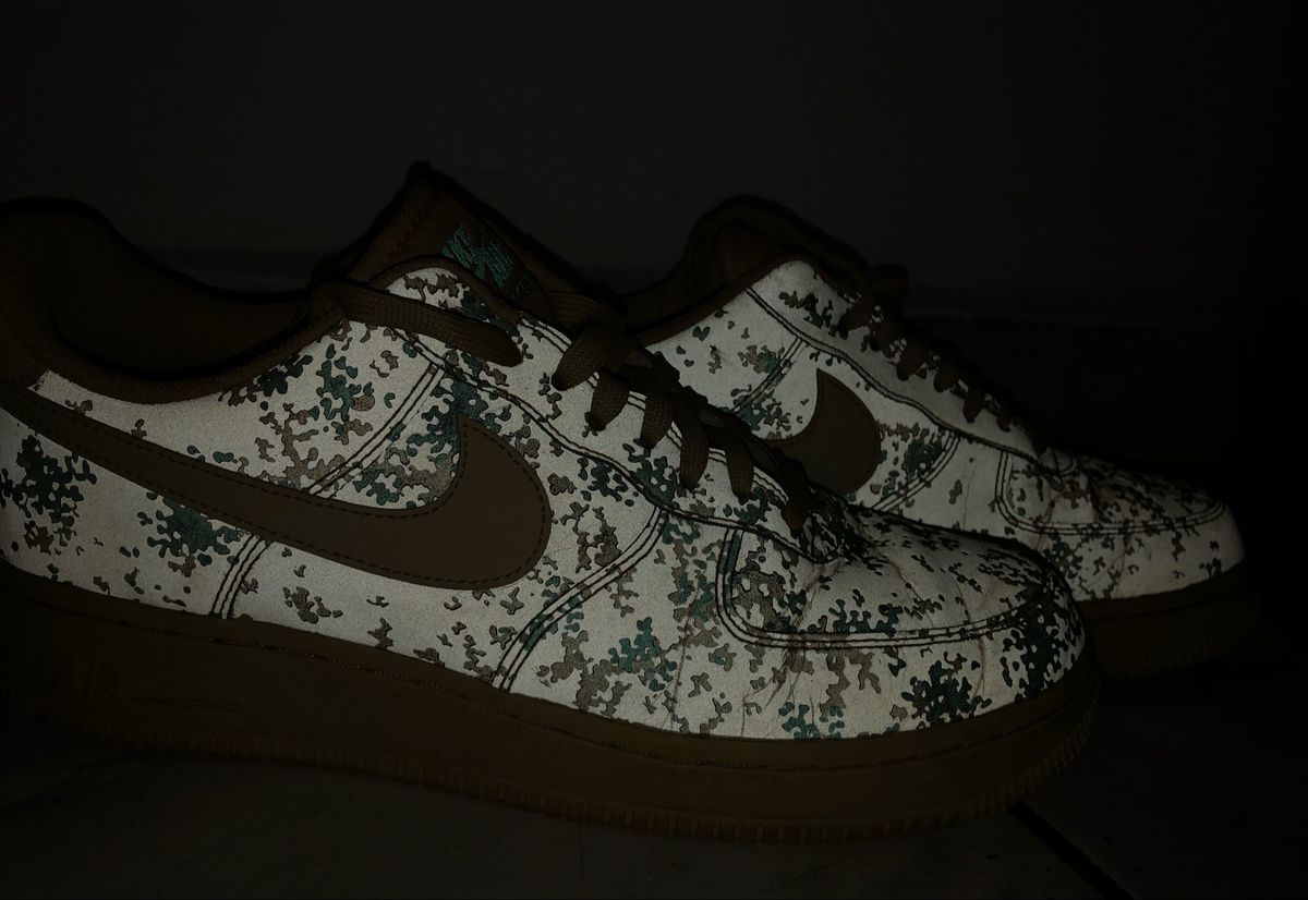 tenis air force camuflado