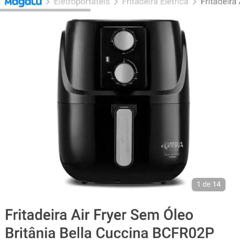 Air fryer bella cucina hotsell