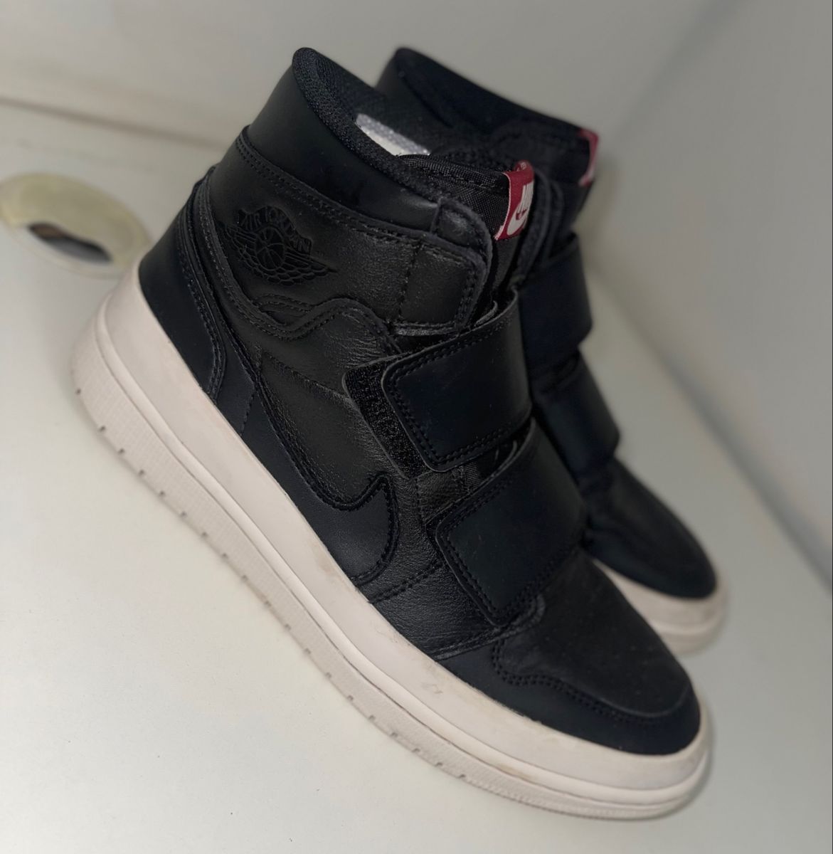 Tênis air jordan i hot sale retro high double strap masculino