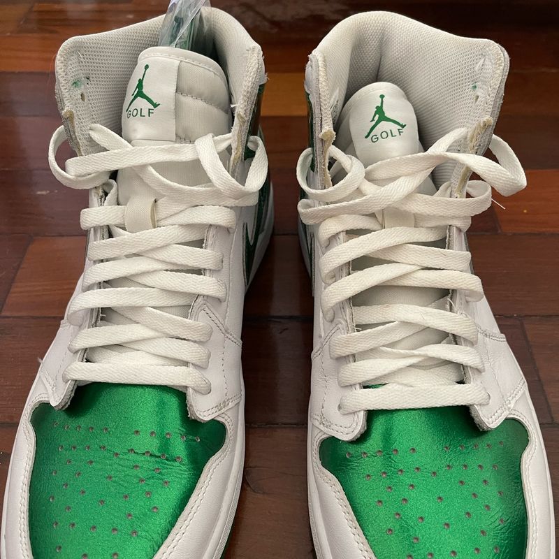 Air Jordan 1 High Metallic Green Golf | Jordan Nike Nunca