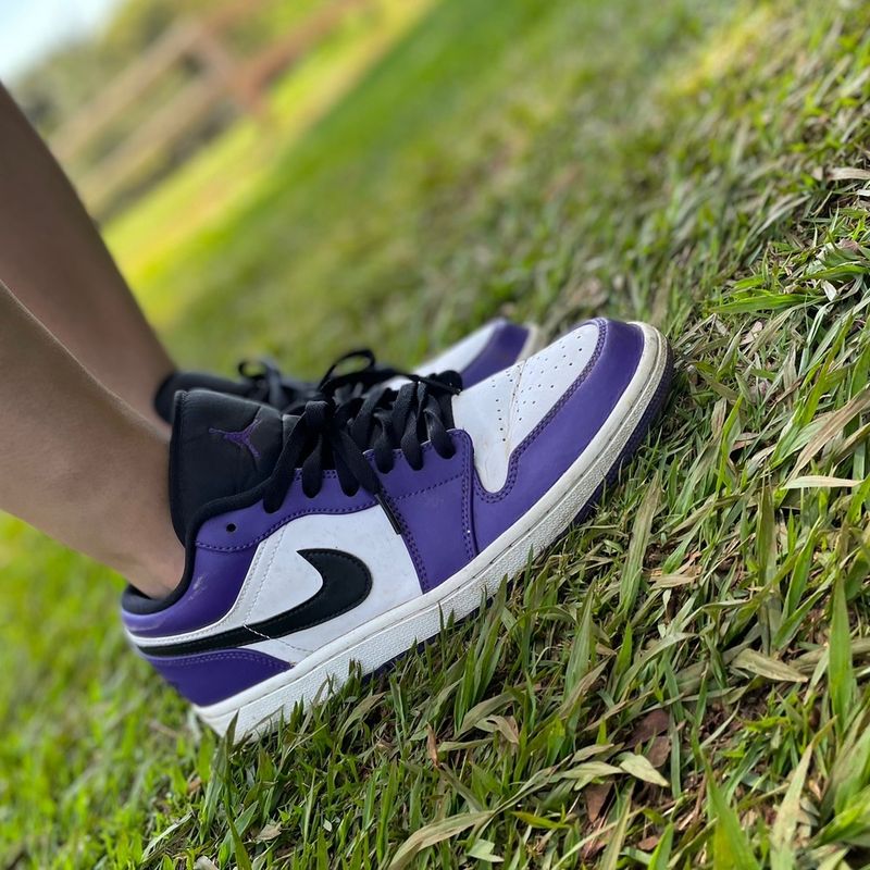 Jordan low shop court purple