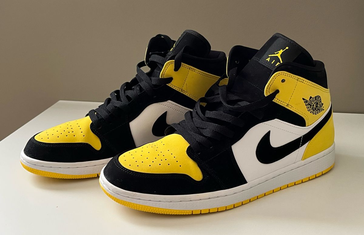 Jordan 1 yellow toe release sale date 2019