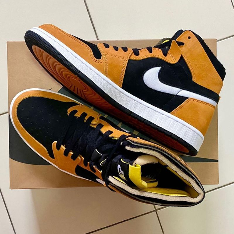 air jordan 1 zoom monarch orange
