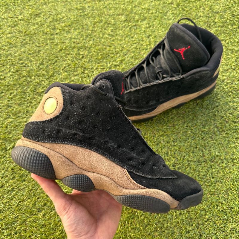 Jordan retro 13 olive green best sale