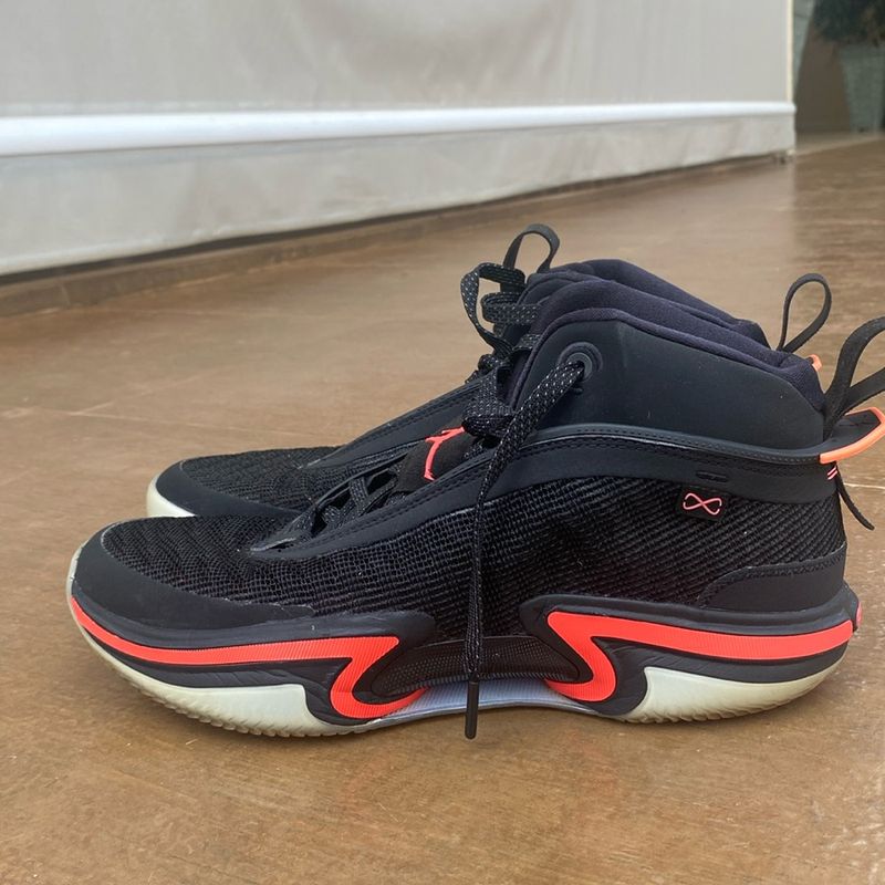 Air Jordan 36 Black Infrared | Tênis Masculino Nike Usado