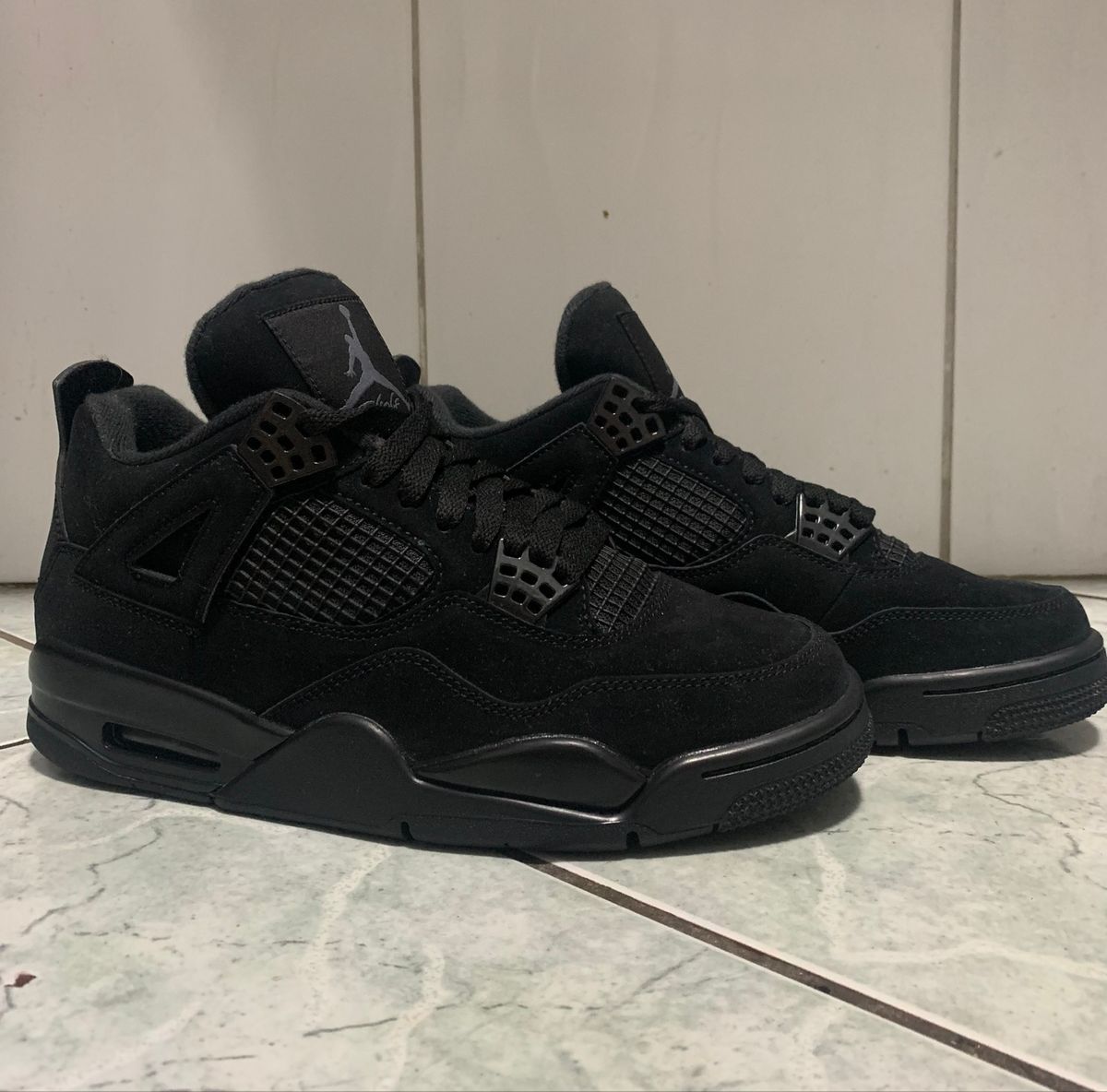 【良品】NIKE JORDAN4 RETRO BLACKCAT 27.5 AIR