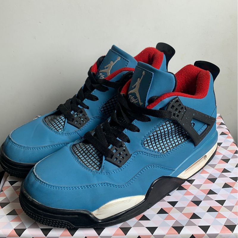 Air Jordan 4 Edição Cactus Jack - Travis Scott. | Tênis Masculino