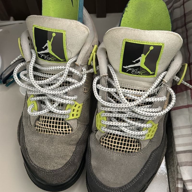 Air Jordan 4 Retro 95 Neon | Jordan Usado 110867389 | enjoei